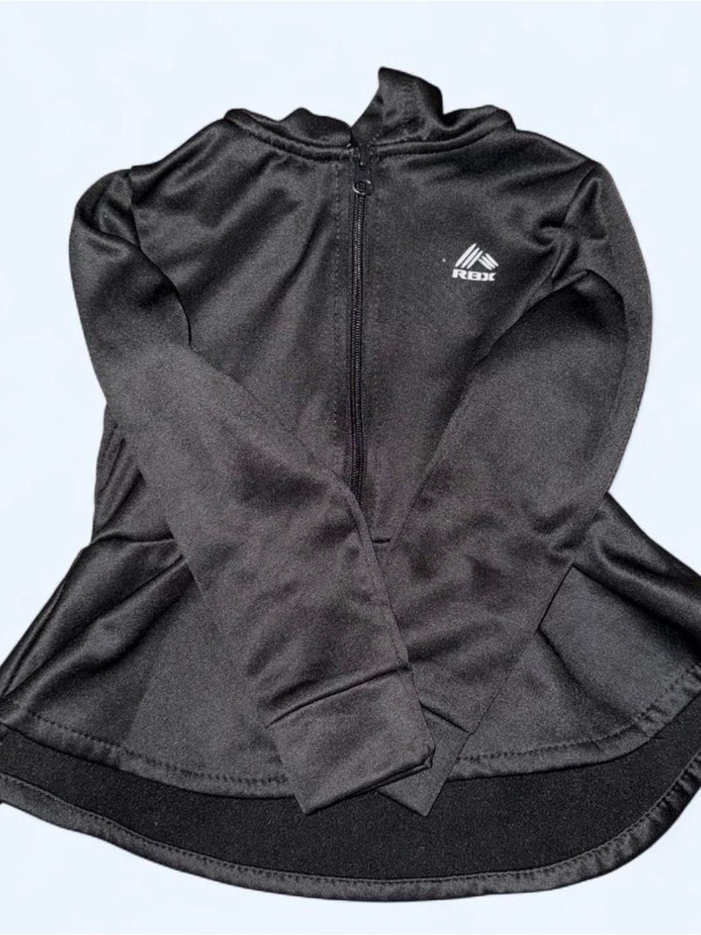 RBX Black Full-Zip Active Kids Jacket